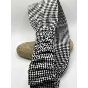 Vintage 1990's Fabric Hair Band /Houndstooth